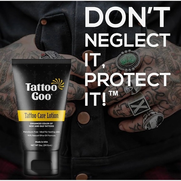 NEW‎ Tattoo Goo Tattoo Care/Aftercare Lotion, 2oz. - Picture 3 of 6